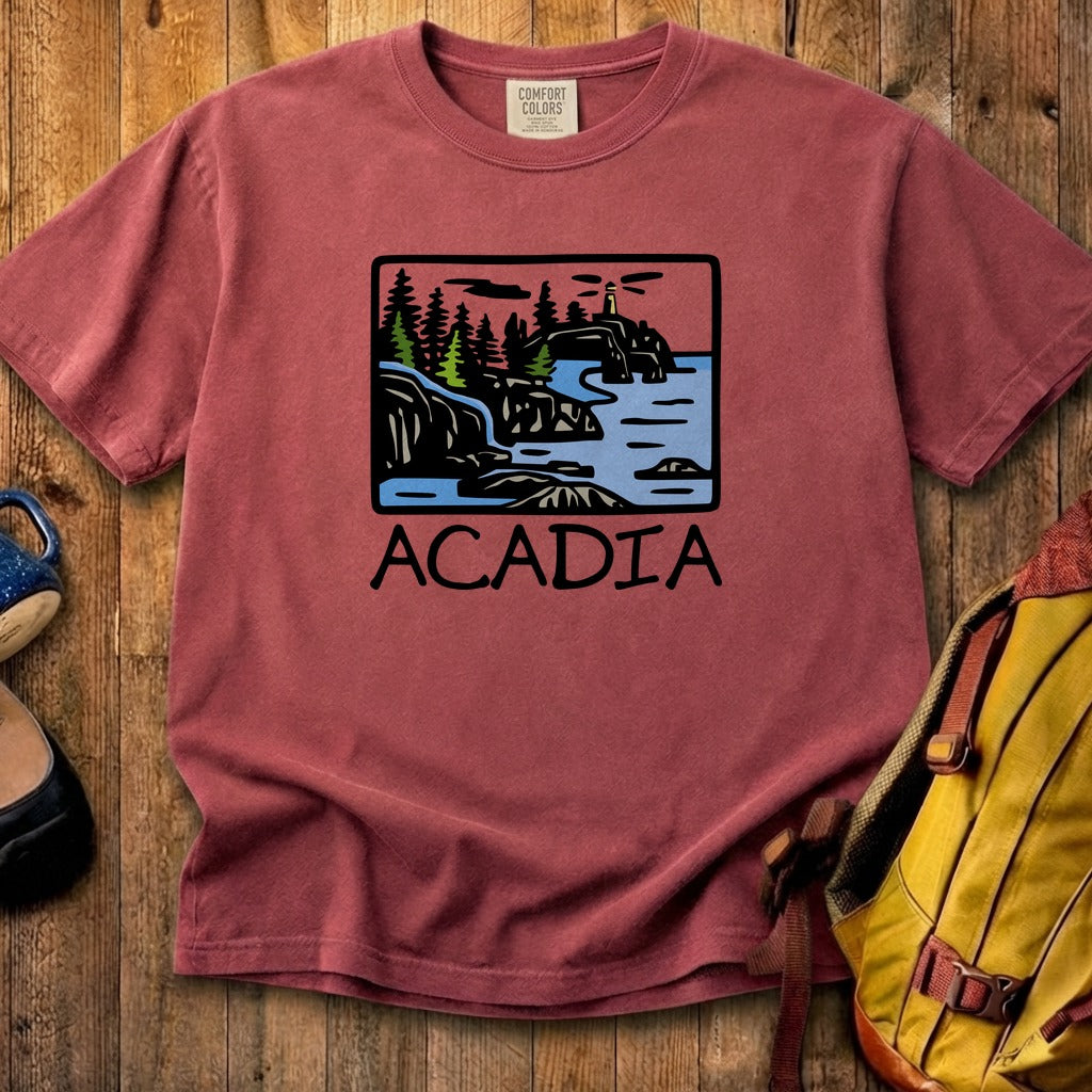 Acadia National Park Cotton T-Shirt