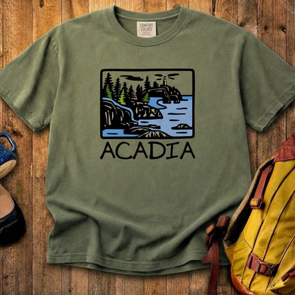 Acadia National Park Cotton T-Shirt