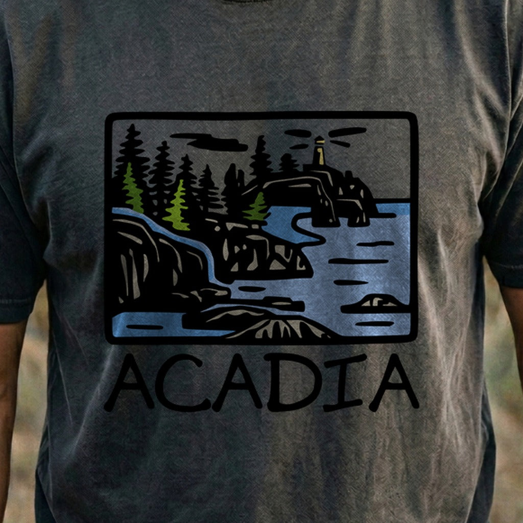 Acadia National Park Cotton T-Shirt