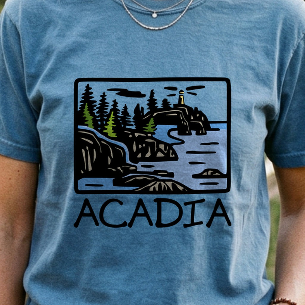 Acadia National Park Cotton T-Shirt