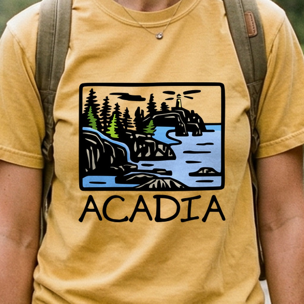 Acadia National Park Cotton T-Shirt