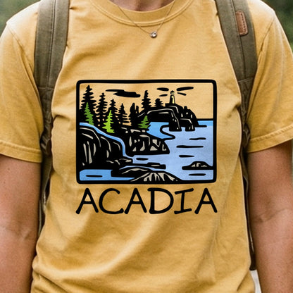 Acadia National Park Cotton T-Shirt