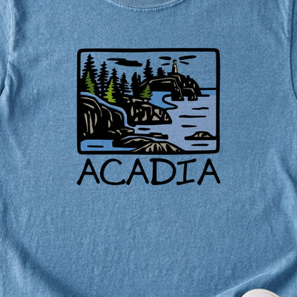 Acadia National Park Kids Cotton T-Shirt