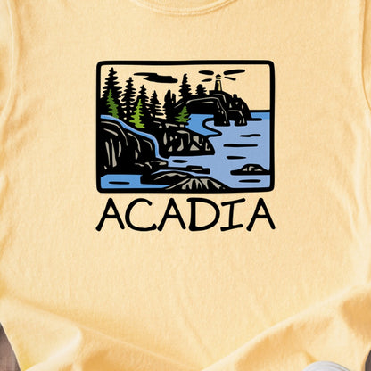 Acadia National Park Kids Cotton T-Shirt