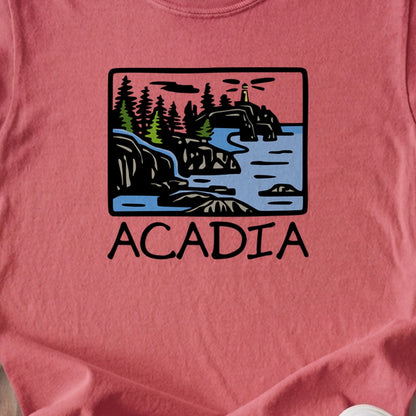 Acadia National Park Kids Cotton T-Shirt
