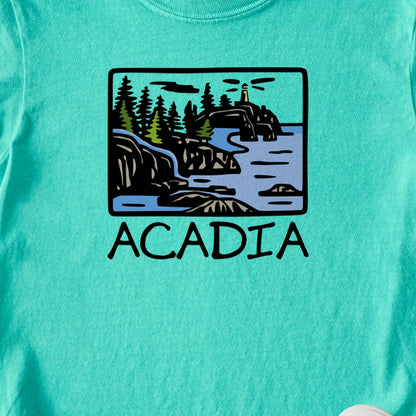 Acadia National Park Kids Cotton T-Shirt