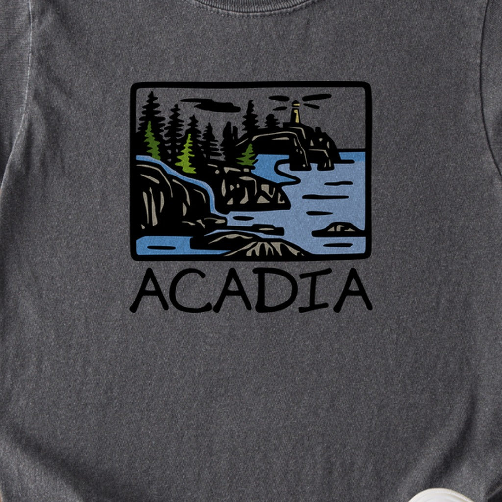 Acadia National Park Kids Cotton T-Shirt