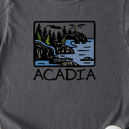 Acadia National Park Kids Cotton T-Shirt