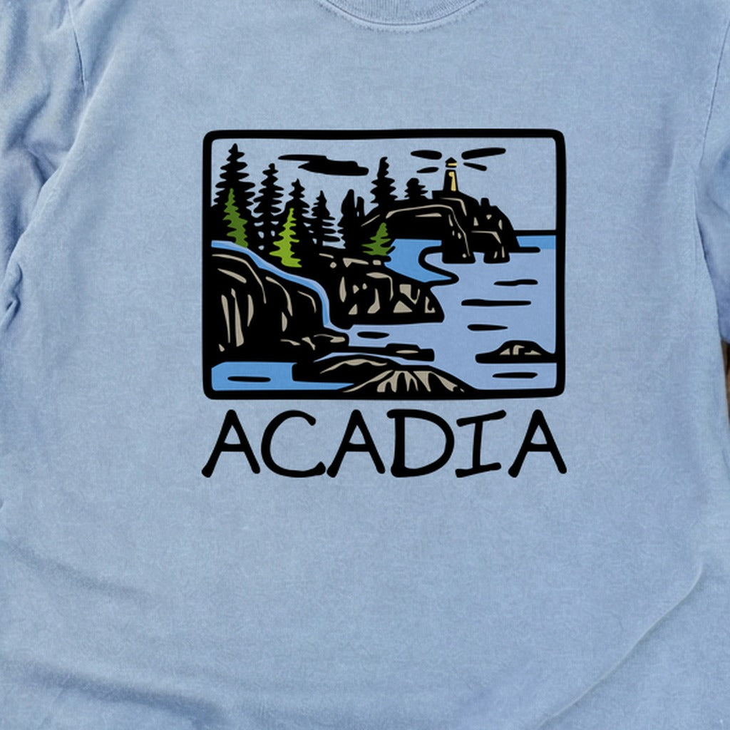 Acadia National Park Cotton Long Sleeve
