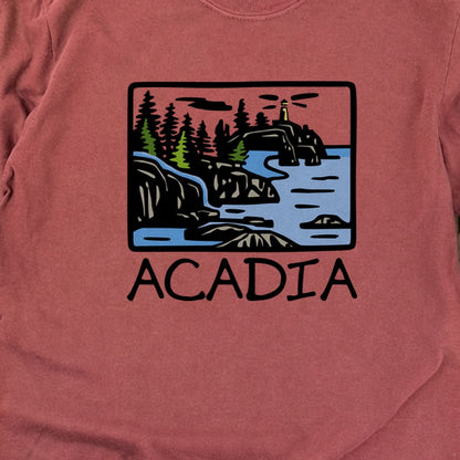 Acadia National Park Cotton Long Sleeve