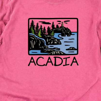 Acadia National Park Cotton Long Sleeve