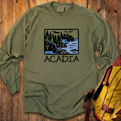 Acadia National Park Cotton Long Sleeve