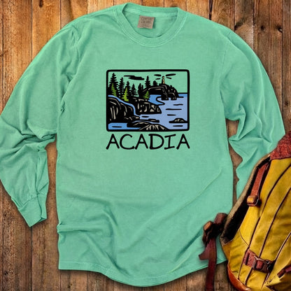 Acadia National Park Cotton Long Sleeve