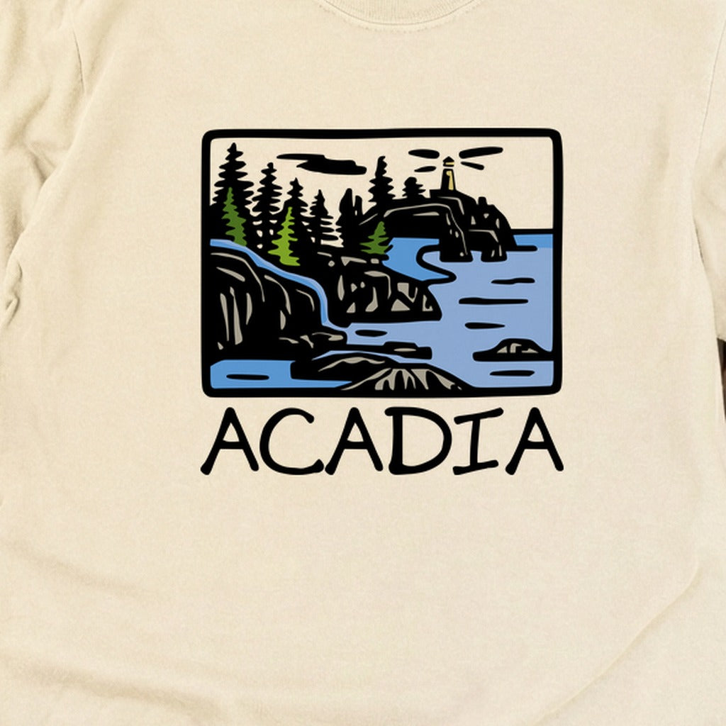 Acadia National Park Cotton Long Sleeve