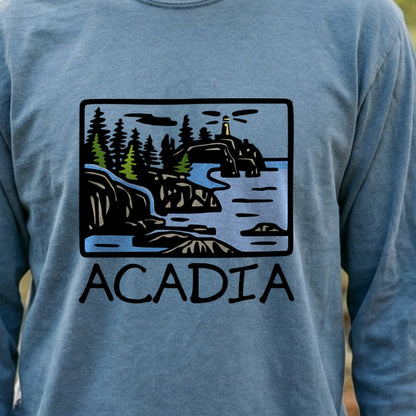 Acadia National Park Cotton Long Sleeve