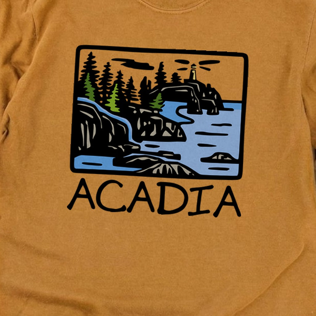 Acadia National Park Cotton Long Sleeve
