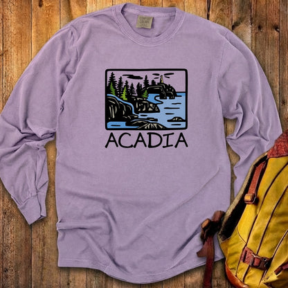 Acadia National Park Cotton Long Sleeve