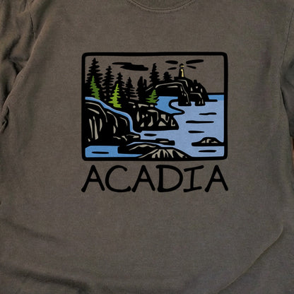 Acadia National Park Cotton Long Sleeve