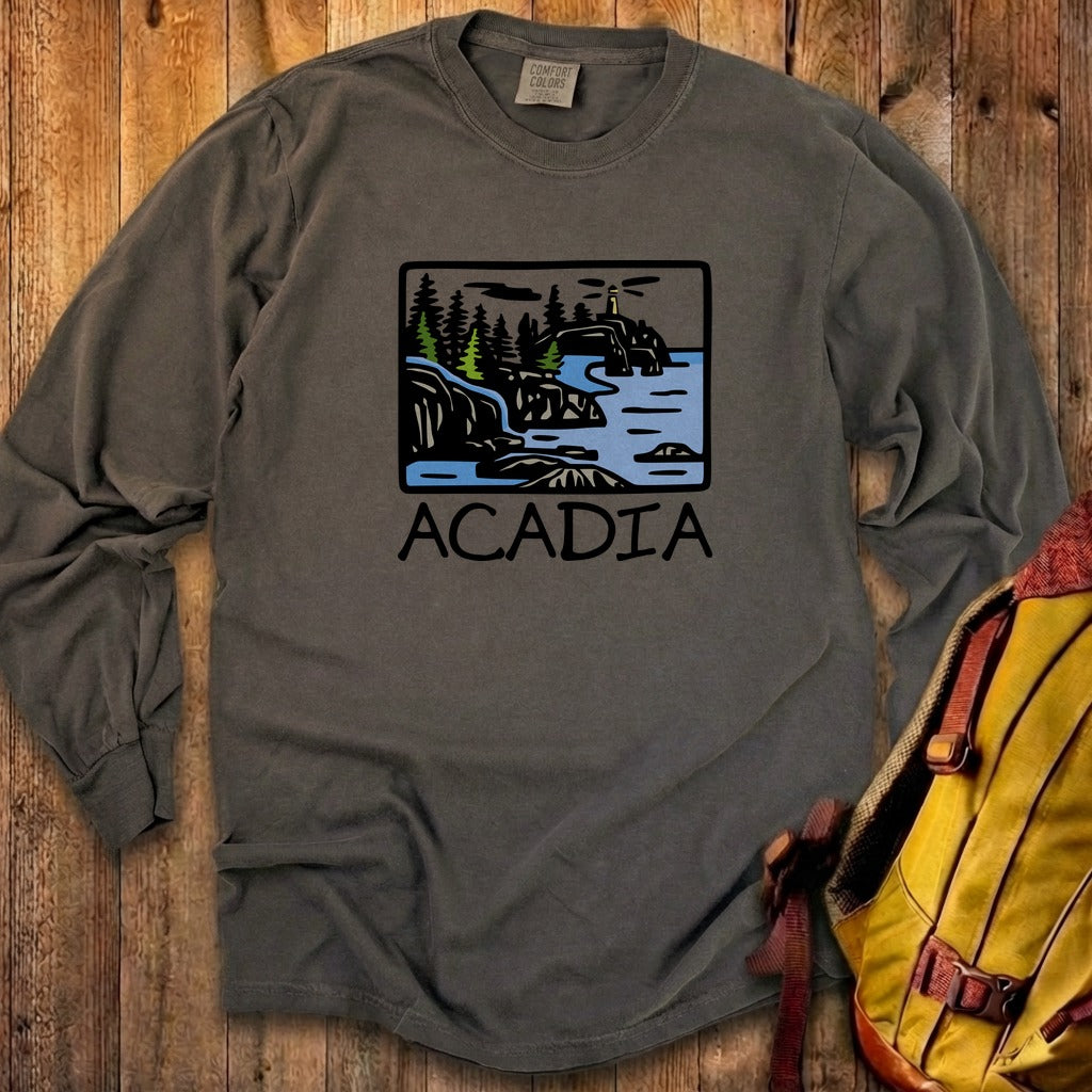 Acadia National Park Cotton Long Sleeve