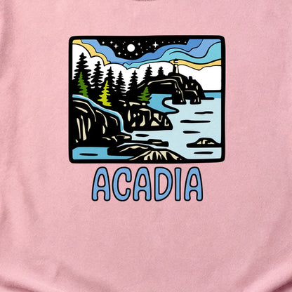 Acadia at Night Cotton T-Shirt