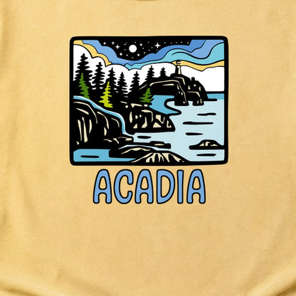Acadia at Night Cotton T-Shirt
