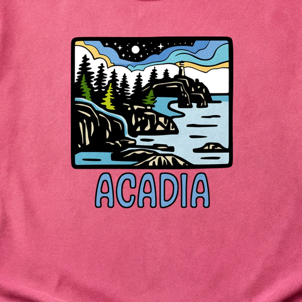 Acadia at Night Cotton T-Shirt