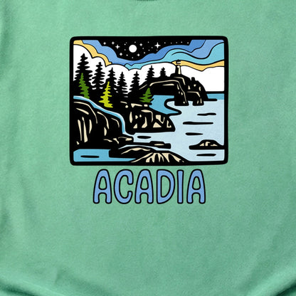 Acadia at Night Cotton T-Shirt