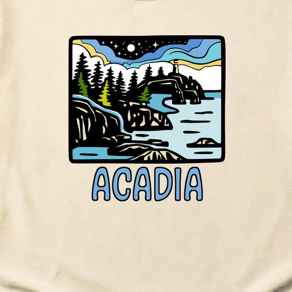 Acadia at Night Cotton T-Shirt