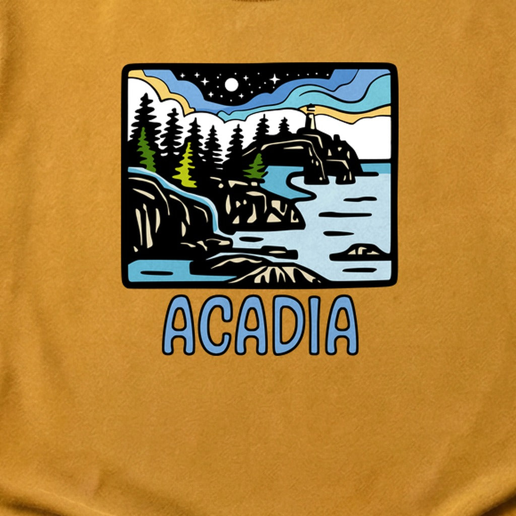Acadia at Night Cotton T-Shirt