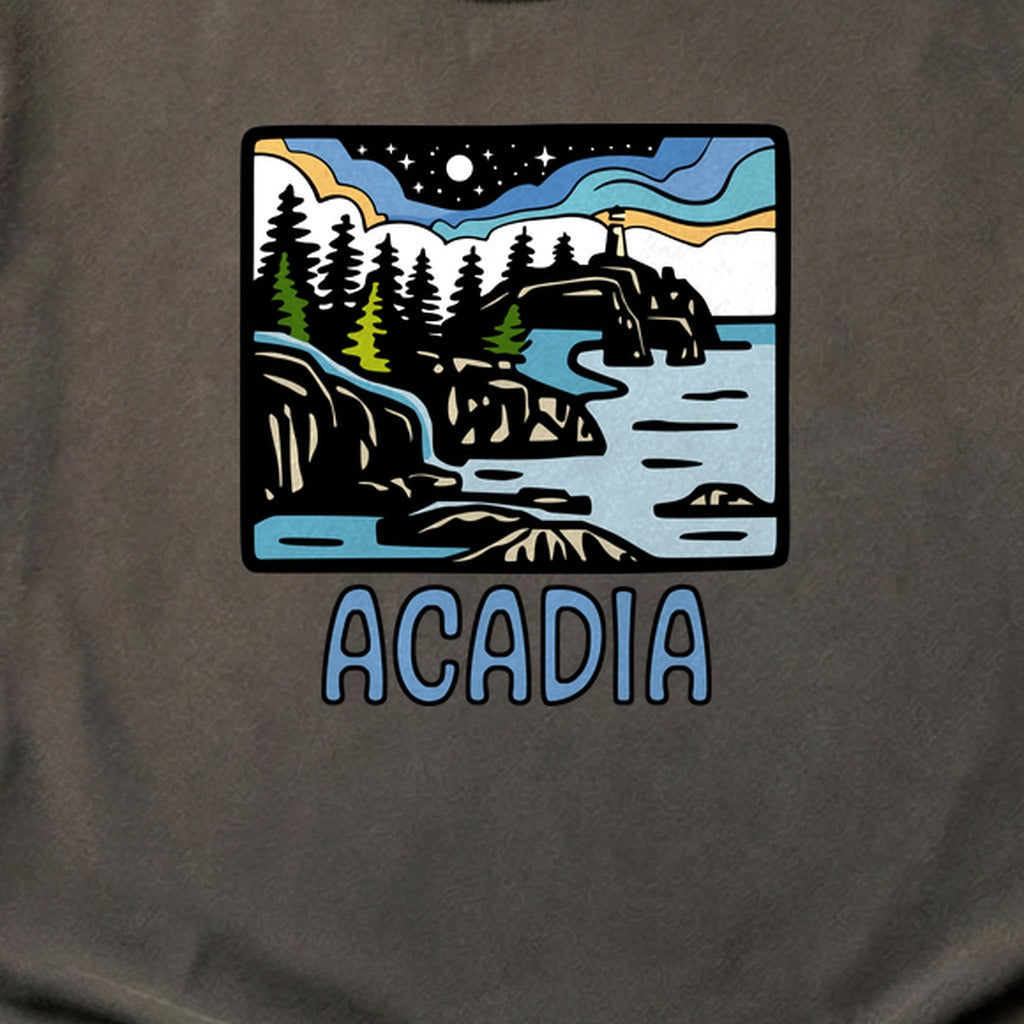 Acadia at Night Cotton T-Shirt