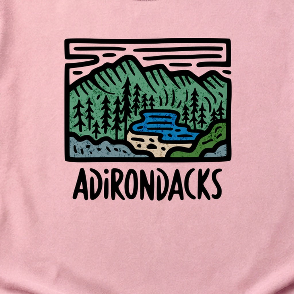 Adirondack Mountains Cotton T-Shirt