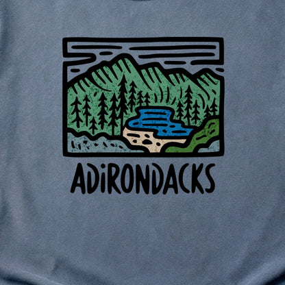 Adirondack Mountains Cotton T-Shirt