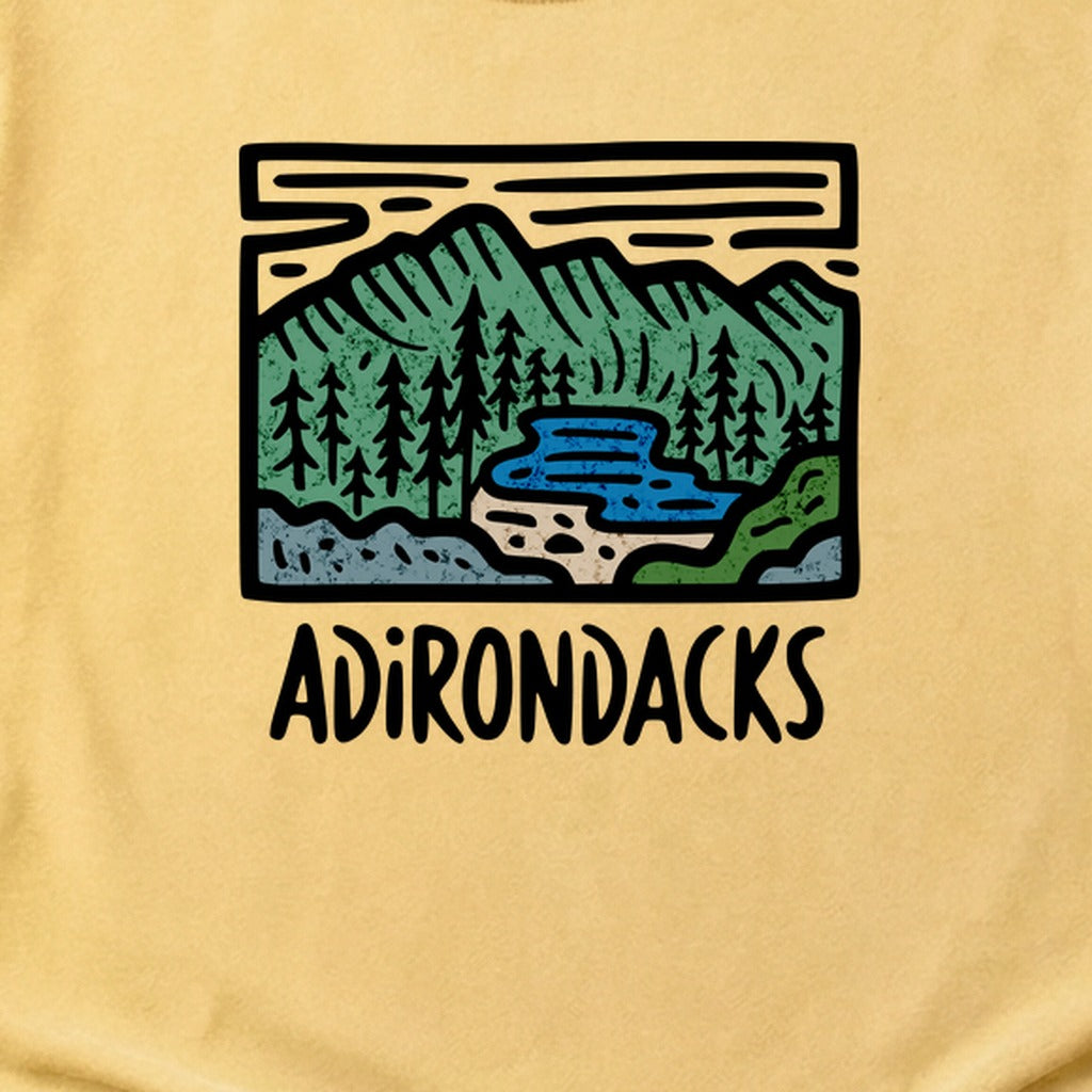 Adirondack Mountains Cotton T-Shirt