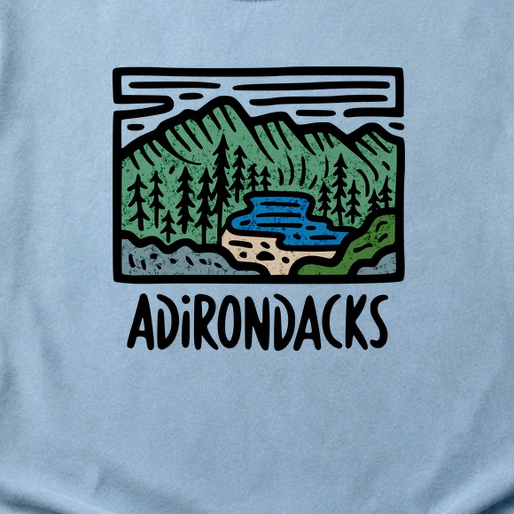 Adirondack Mountains Cotton T-Shirt