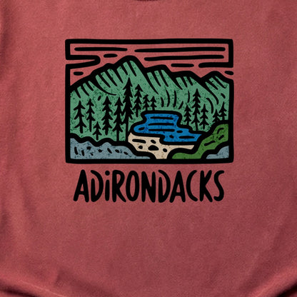 Adirondack Mountains Cotton T-Shirt