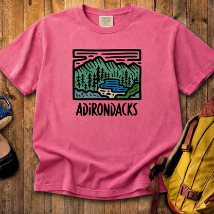Adirondack Mountains Cotton T-Shirt