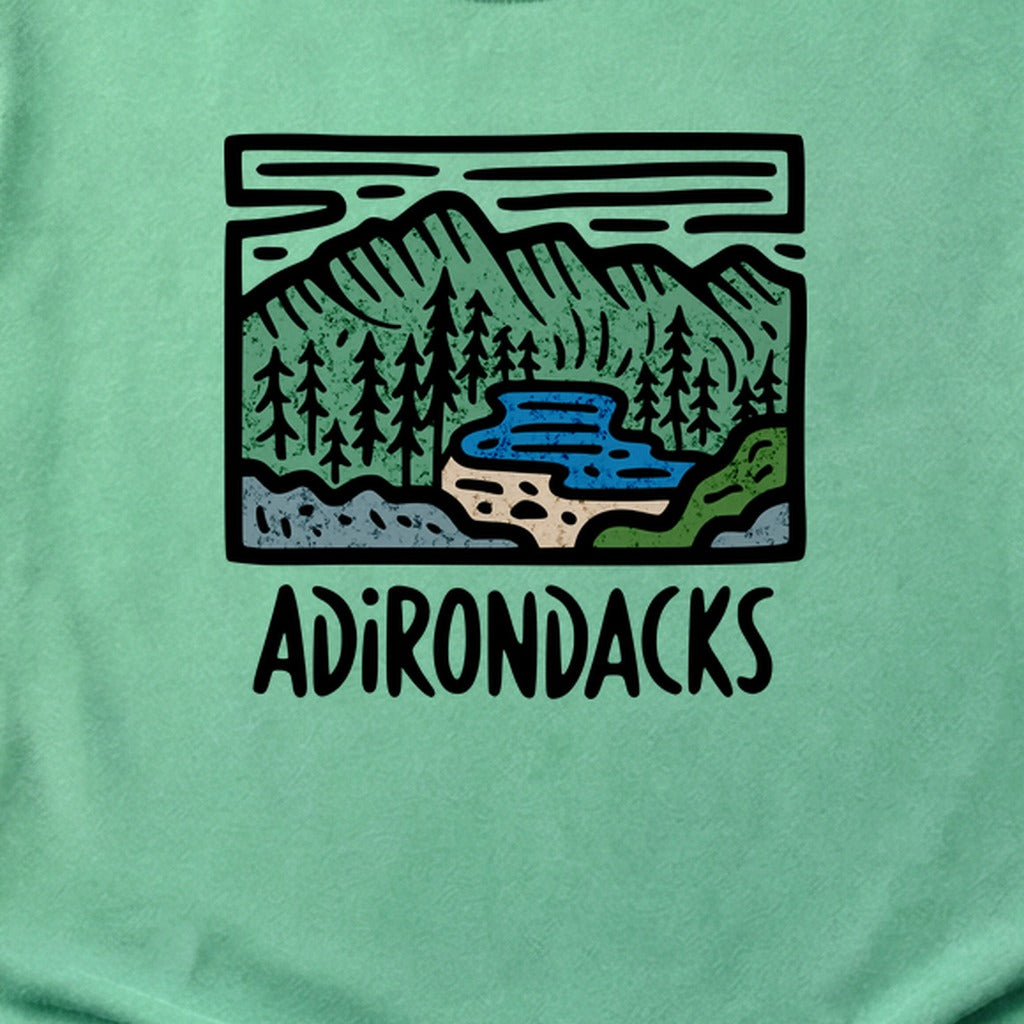 Adirondack Mountains Cotton T-Shirt