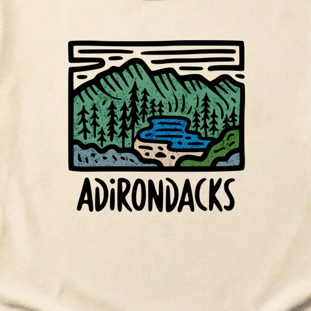 Adirondack Mountains Cotton T-Shirt