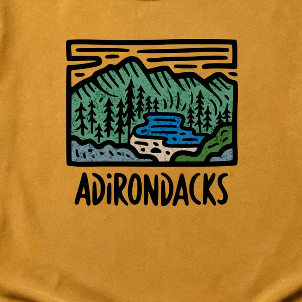 Adirondack Mountains Cotton T-Shirt