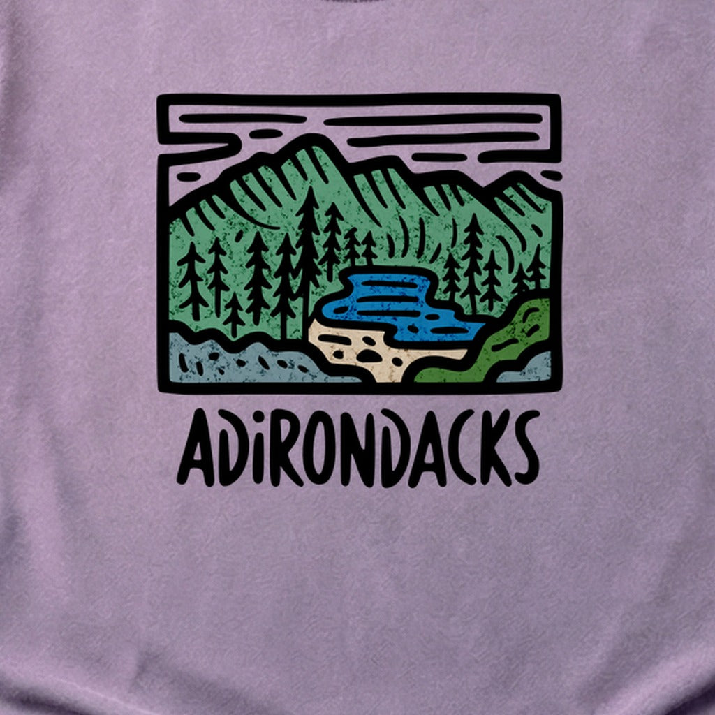Adirondack Mountains Cotton T-Shirt