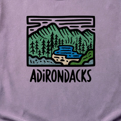 Adirondack Mountains Cotton T-Shirt