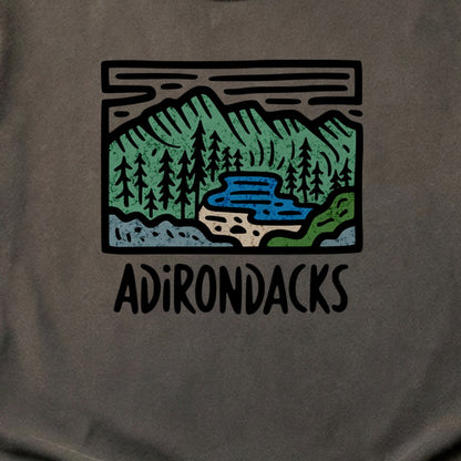 Adirondack Mountains Cotton T-Shirt