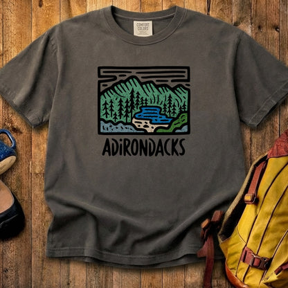Adirondack Mountains Cotton T-Shirt