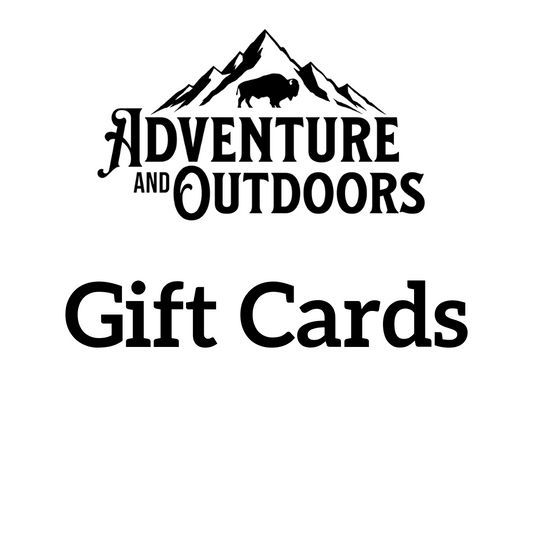 Adventure and Outdoors Gift Card Adventure and Outdoors Themed