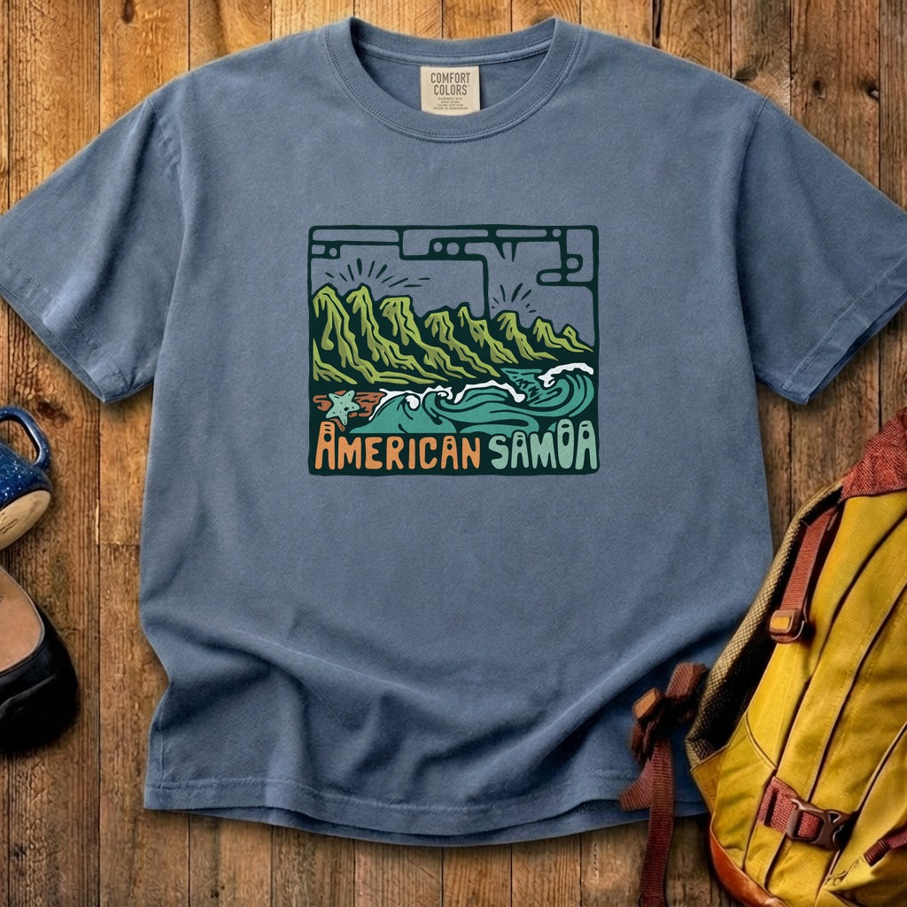 American Samoa National Park Cotton T-Shirt