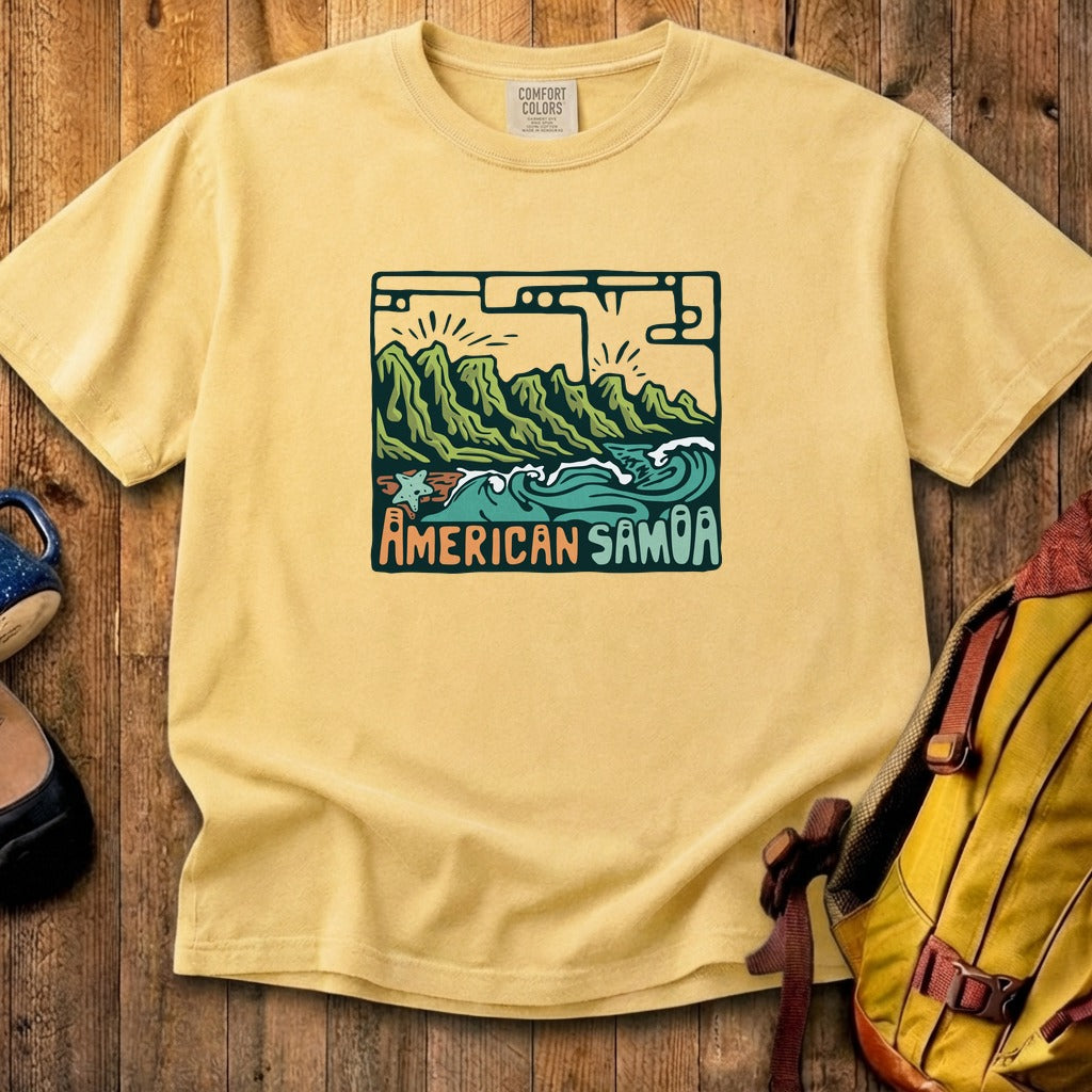 American Samoa National Park Cotton T-Shirt