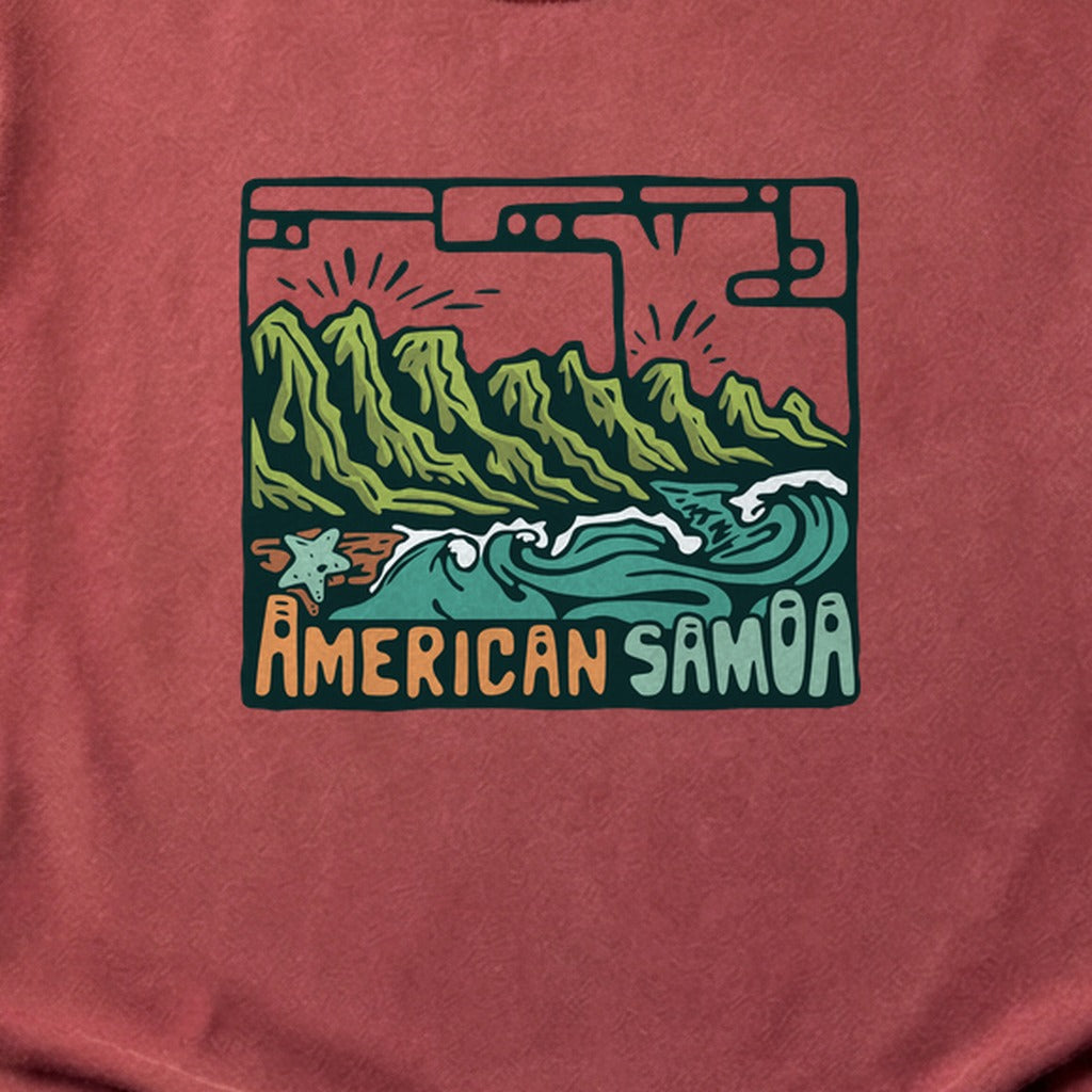 American Samoa National Park Cotton T-Shirt