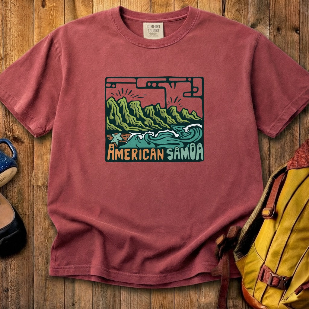 American Samoa National Park Cotton T-Shirt