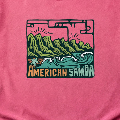 American Samoa National Park Cotton T-Shirt