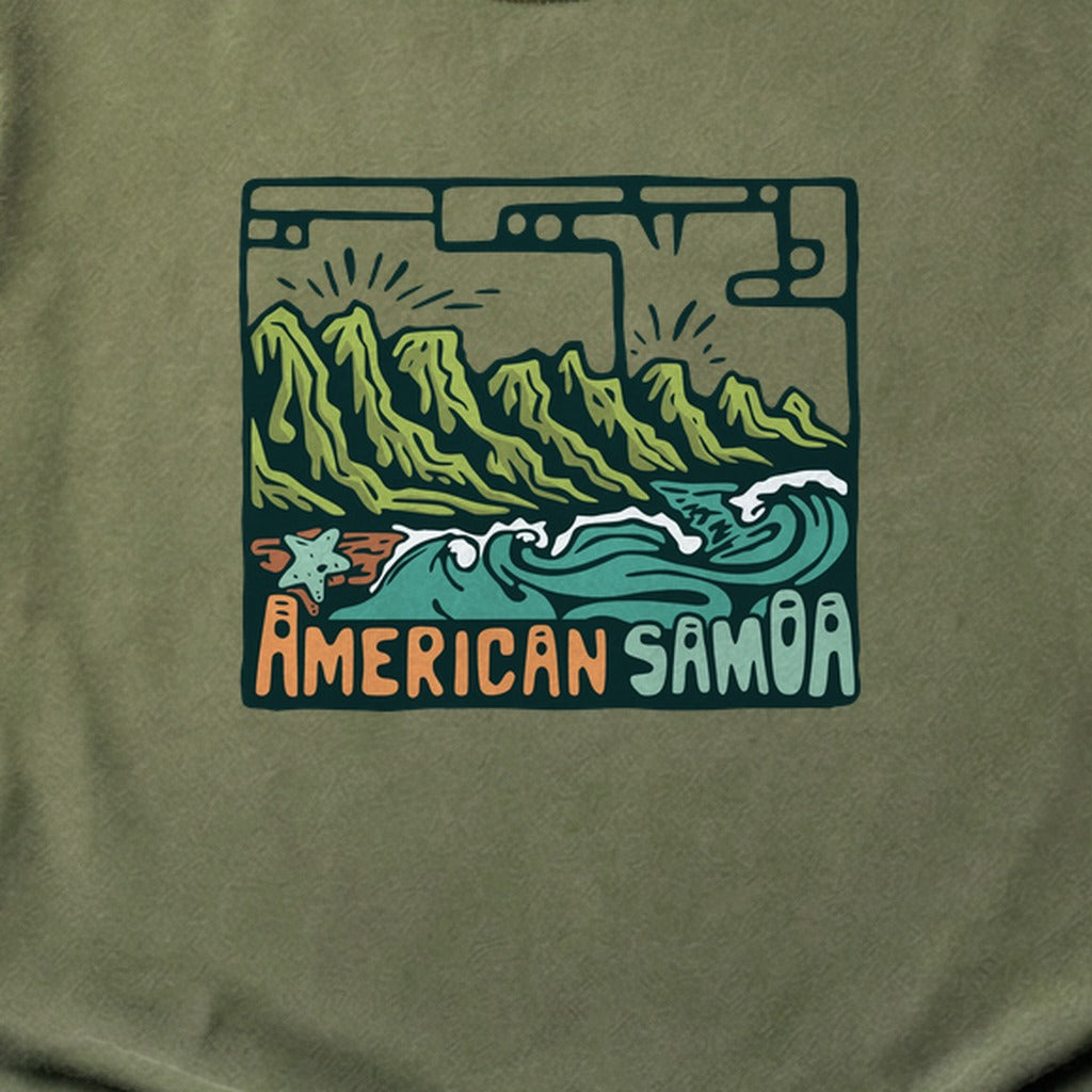 American Samoa National Park Cotton T-Shirt